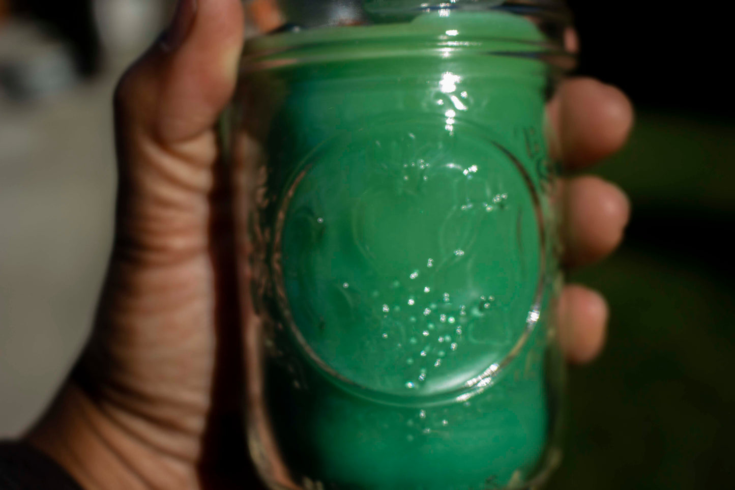 Peppermint Money Drawing Candle