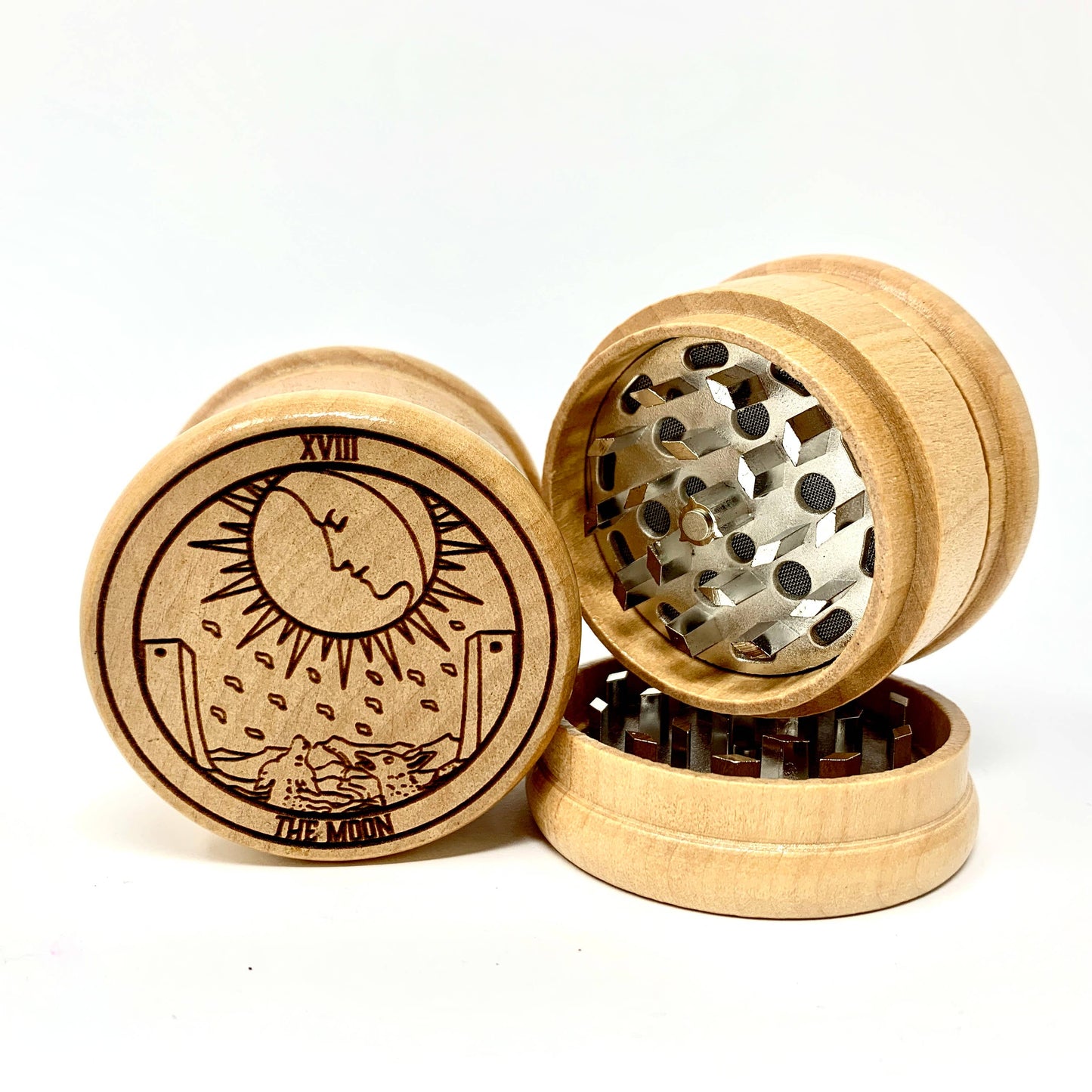 GRINDER - 18 Tarot The Moon - Herb Tobacco Grinder