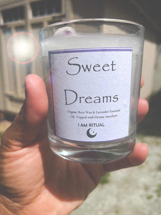 Sweet Dreams Amethyst Candle