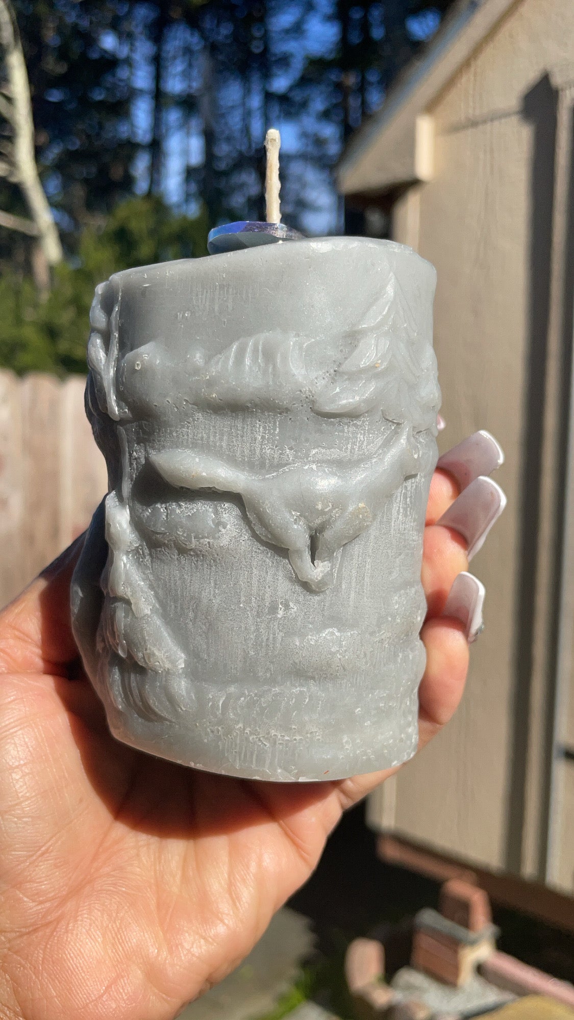 Full Wolf Moon Candle