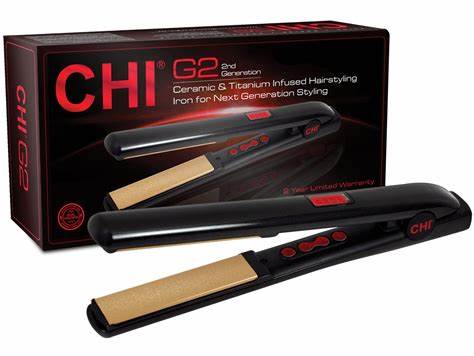 CHI G2 Ceramic 1 Inch Flat Iron for All Hair Types